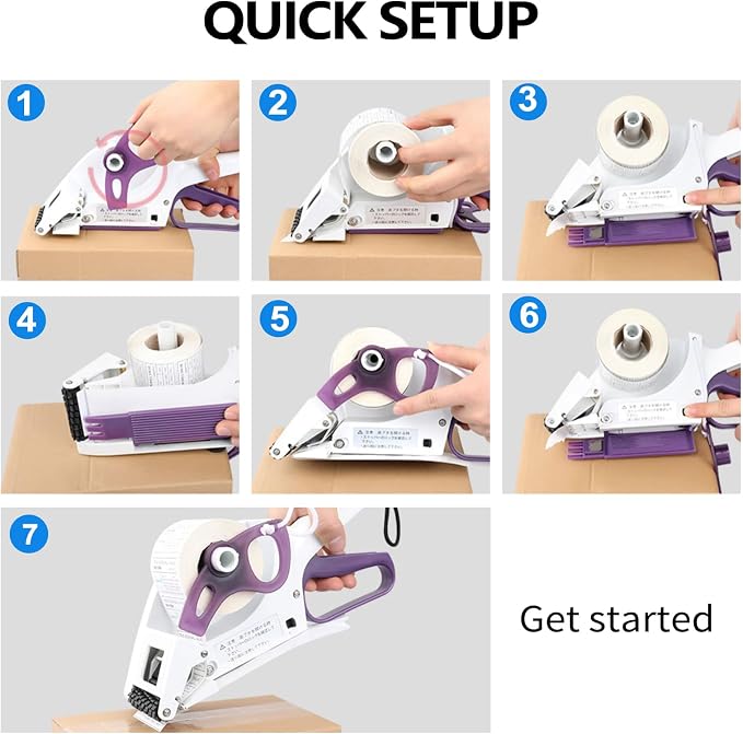 ZONEPACK Manual Label Applicator Round Bottle Labeling Machine Hand-held Square Round Labeller Flat Curved Surface Label Dispenser