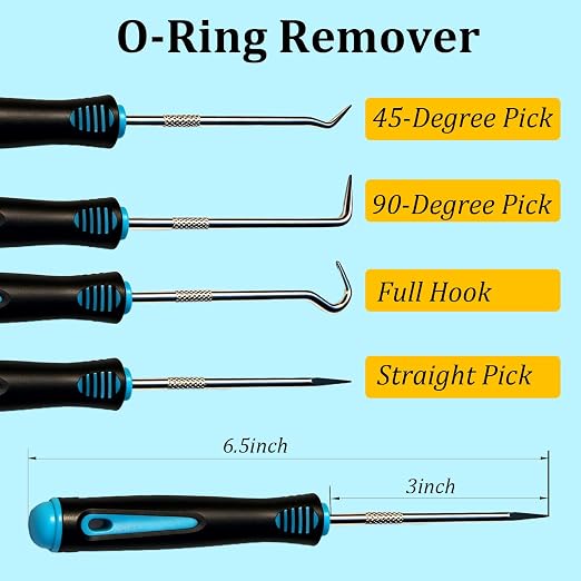 396 PCS SAE FKM Viton O Ring Assortment Kit, 30 Sizes Viton O-Ring Kit, Shore 75A Durometer, Metric O Ring Kit for Cylinders, Hydraulic, Automotive, Engine and Plumbing Repair