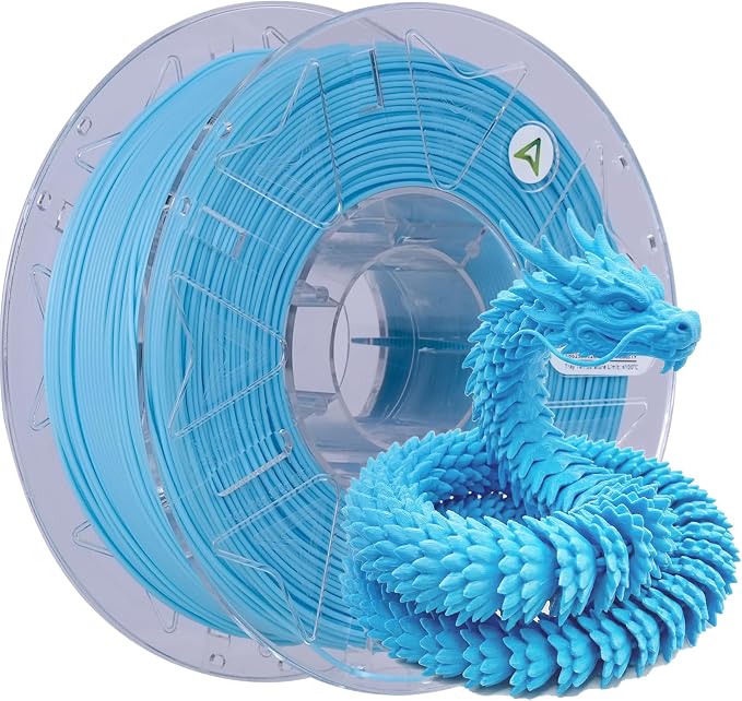 Creality Hyper Glow-in-the-Dark PLA Filament 1.75mm 1KG, RFID Smart, Bright Long-Lasting Glow, High-Speed 30–600mm/s, Easy Printing, Fits Most 3D Printers (Blue)