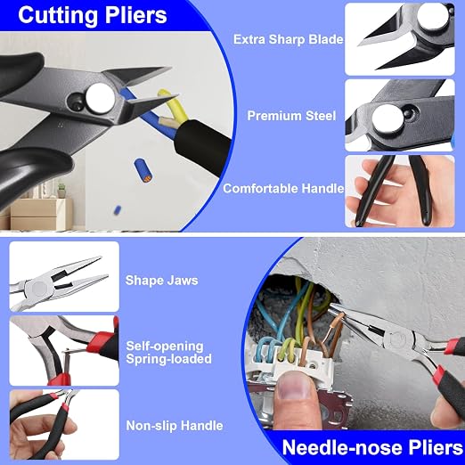 3D Printer Tool Kit, 105 Pcs 3D Printer Accessories Includes Deburring Tool, Removal Tools, Digital Caliper, Cutting Mat, Carrying Case, 3D Printing Tool Kit for Finishing, 3D Print Removing, Cleaning