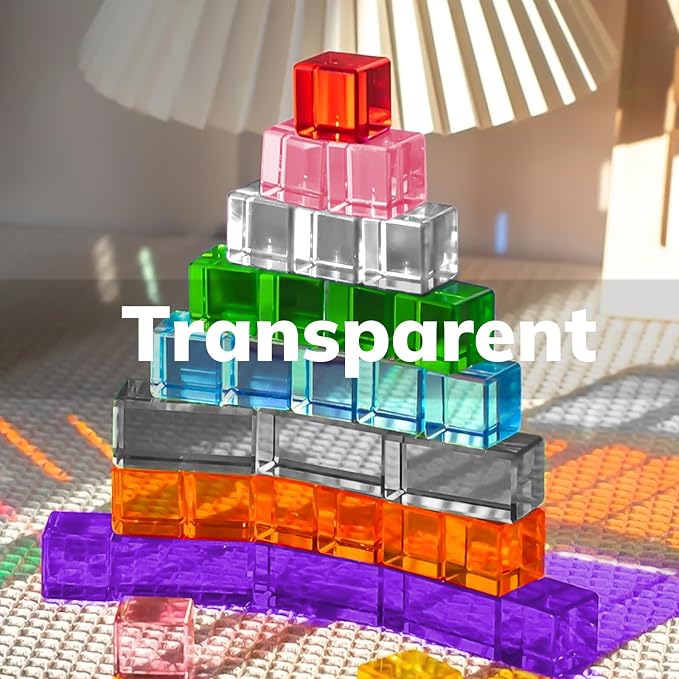 AMOLEN Rapid PETG Transparent 3D Printer Filament 1.75mm +/-0.02mm,500mm/s High Speed Strong Toughness Multicolor Bundle Sky Blue/Green/Transparent/Pink 250gx4