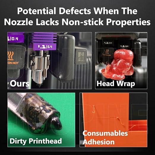 3PK 0.2/0.4/0.6mm MPVD Hotend for Bambu Lab X2D /P2S /H2D /H2C /H2S Print Head Anti-Stick Nozzle for A1mini A1 Hotend X2D P2S Nozzle Upgrade Hardened Steel HV2800 Extreder Kit for Bambu lab X2D