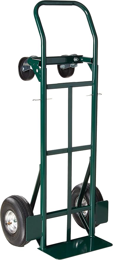 Harper Trucks JEDTK1735P Capacity Super-Steel Convertible Hand Truck, 700 lb.