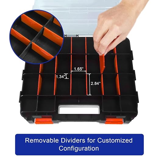 1575 PCS Nuts and Bolts Assortment Kit, Stainless Steel Phillips Pan Head & Flat Head Screws, Assorted Nuts Bolts Washers with Orange Double Sided Organizer Box