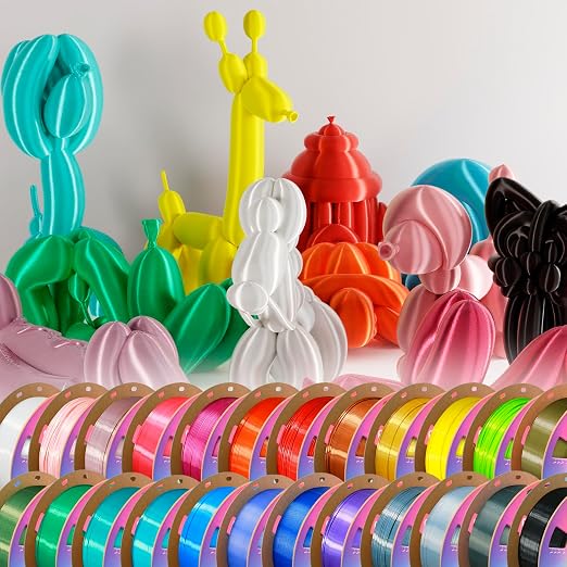 Polymaker Panchroma Silk PLA Filament 1.75mm for 3D Printing, 1kg, Purple | Neatly Wound, High-Gloss Finish PLA, Easy Print & Smooth Feeding, Compatible with Bambu Lab & Most 3D Printers