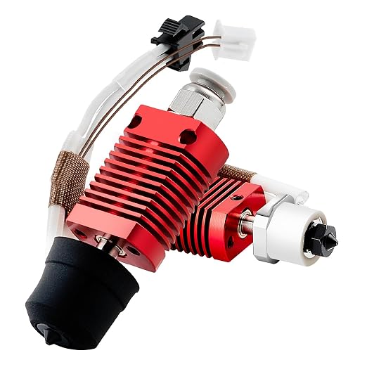 5Aplusreprap Ender 3 Hotend Upgrade: Compatible for Creality Ender 3 V2/Pro,CR-10 J-Head Hotend Replacement, Assembled Extruder 3D Printer Hot end Kit