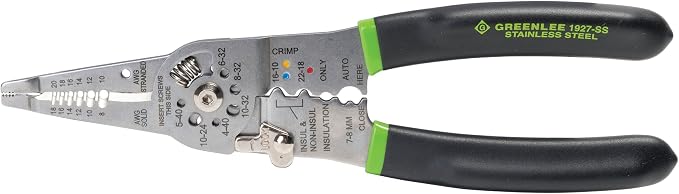 Greenlee 1927-SS Pro Stainless Combination Tool With Spring