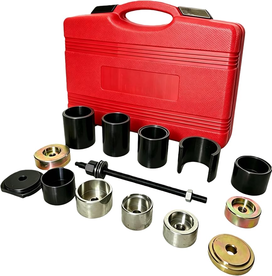 Silent Bearing Puller Set Dent Puller Kit | Differential Rear Axle Bush Tools, Mount Bushing Kit, Compatible with BMW E36, E38/39, E60/61, E31,E90/91