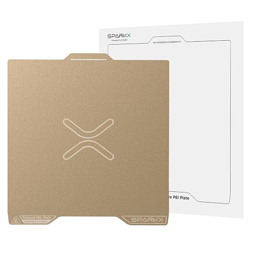 Creality SparkX i7 Build Plate Original 265x300mm Dual Side Textured PEI Bed Plate Spring Steel Magnetic 3D Printer Build Plate for Creality SparkX i7