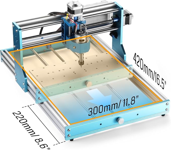 Genmitsu 3018-PROVer V2 Y-Axis Extension Kit, 3018 Accessories Upgrade to 3040, Compatible with 3018-PROVer V2 CNC Router Machine