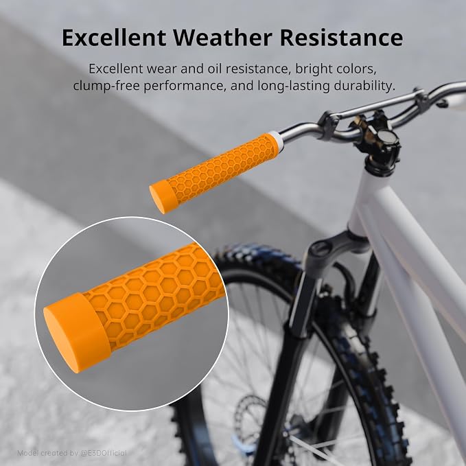 ANYCUBIC TPU Filament 1.75mm, 95A Soft Flexible 3D Printer Filament, Dimensional Accuracy +/- 0.03mm, Print with Most FDM 3D Printers, 1KG Spool, Clear Orange