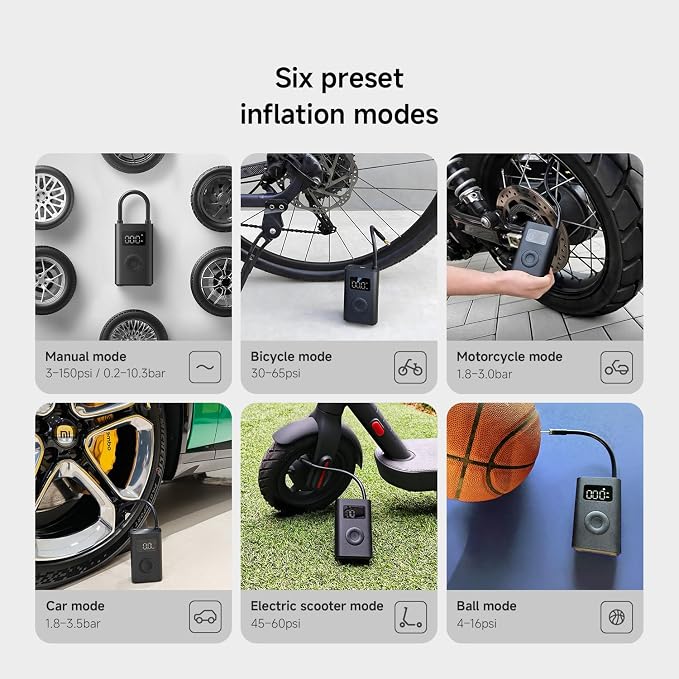 Xiaomi Mi Portable Electric Air Compressor 2