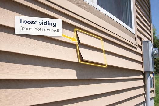 Help Secure Loose Vinyl siding that Will not Lock Together or continually unlocks - Pack of 20