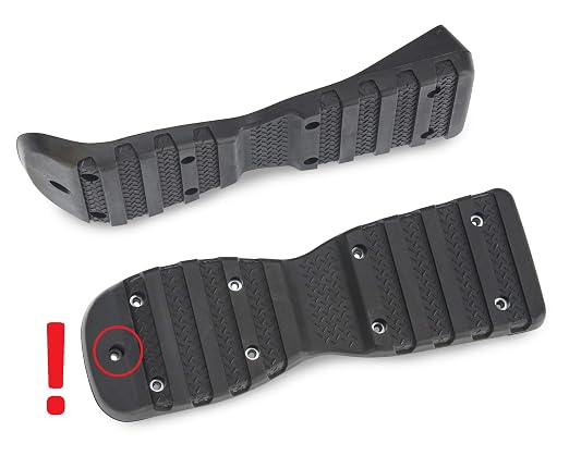 Rubber Soles for Skywalker Stilts – Non-Slip Replacement Parts for Drywall Stilts, Painter’s Stilts, Ceiling Work, Compatible with Marshalltown Stilts – Durable OEM Quality