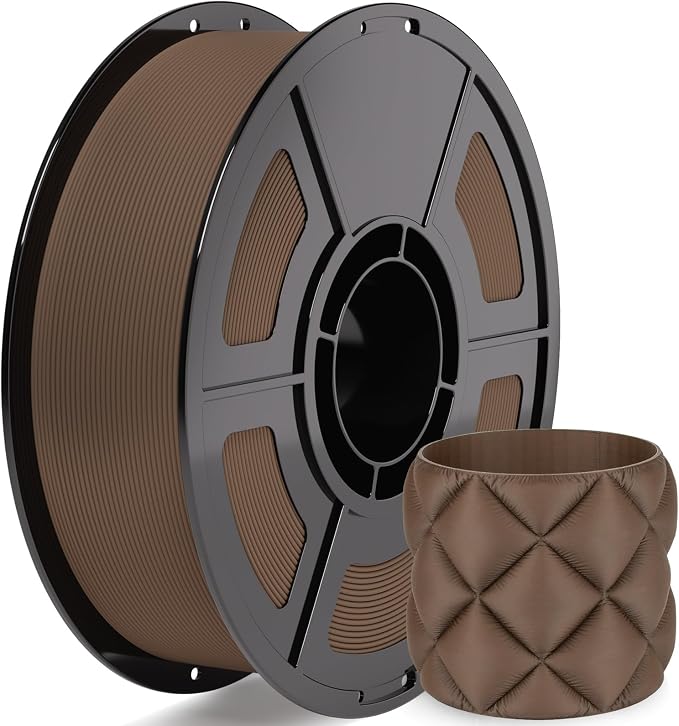 iSANMATE Matte PLA Filament 1.75mm Brown PLA 30-300mm/s 3D Printer Filament 1kg (2.2lbs) for Bambu Lab 3D Printers,AMS,AMSLite