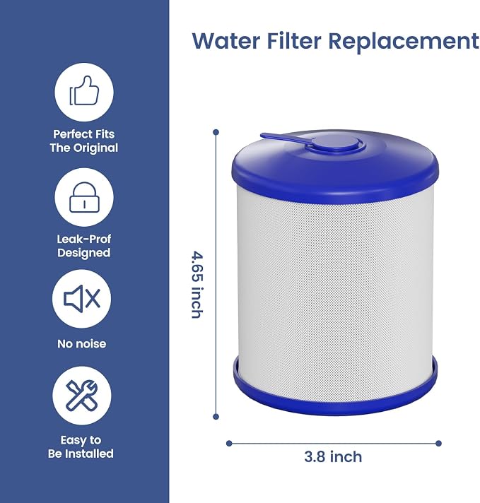 RS-1SG (788000) Water Filter Replacement Cartridge Compatible with General Ecology Seagull IV X-1 Series Water Purifiers RV/Marine Models, 1000 Gal. Capacity