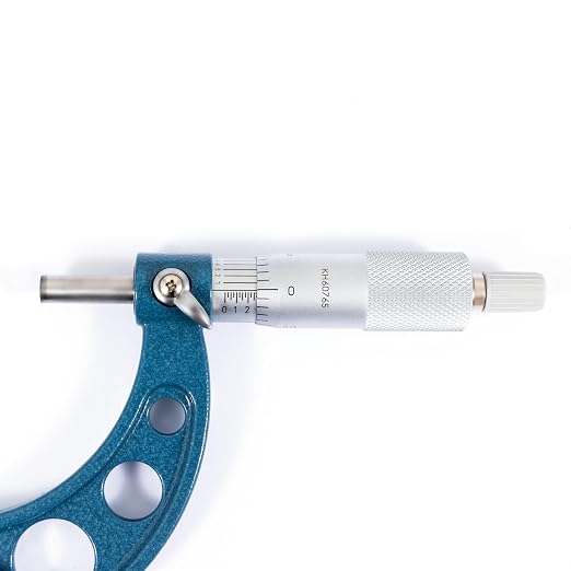 PEC Tools 2-3" Outside Micrometer | Industrial-Grade Precision, Hardened Steel, High-Accuracy with Ratchet Stop, Carbide-Tipped Measuring Faces