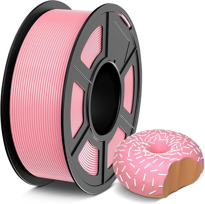 TECBEARS PETG Filament 1.75mm 1KG, 3D Printer Filament PETG, Strong Toughness, 1KG(330M) Filament High Precision, Dimensional Accuracy ±0.02mm,Sakura Pink
