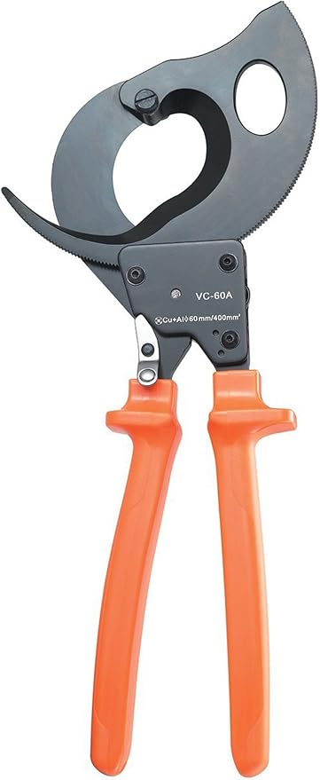 Ratchet Cable Cutters,Aluminum Copper Wire Cutters for Cutting Electrical Wire as Ratcheting Wire Cut Hand Tool(500mm2)