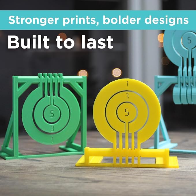 Polymaker PLA PRO Filament 1.75mm 1kg, Tough & High Rigidity Yellow 3D Printing Filament, PolyLite PLA PRO High Speed, Print with Most 3D Printers