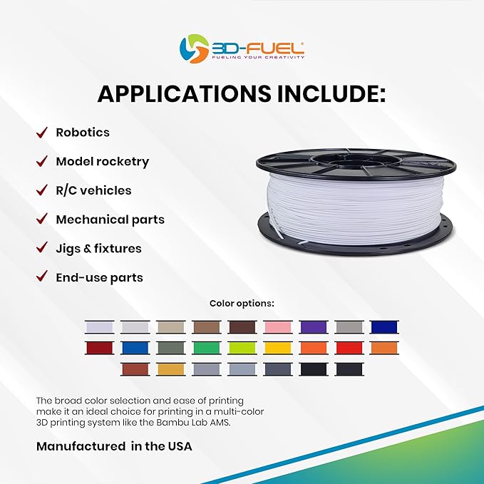 3D-Fuel Tough Pro PCTG Filament for 3D Printing, Better Than, Desert Tan