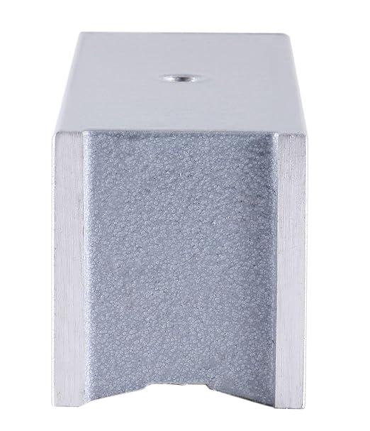 Accusize Magnetic Base, 264 lb Pull, 6010-0141 | On/Off Switch, V-Groove Bottom, M8 x 1.25 mm Tapped Hole, 4.645" x 1.968" x 2.165"