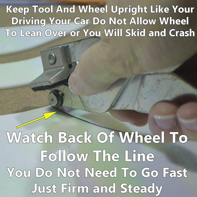Stained Glass Cutter, Made in UK Professional 2-in-1 Stained Glass Cutting Tool with Built-in Running Pliers and Carbide Scoring Wheel – So No Reaching for Two Tools, Incl. Step-by-Step Cutting Guide