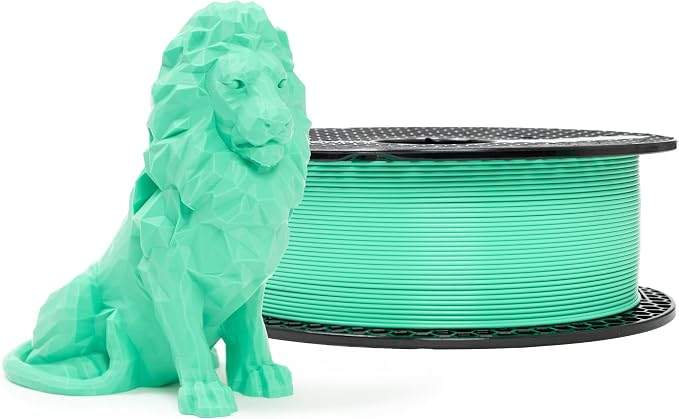 Prusament Premium PLA Prusa Pro Green 1.75mm 1kg Filament | PLA filament with ±0.02 mm precision, low warping, and reliable, tangle-free printing for beginners and professionals.