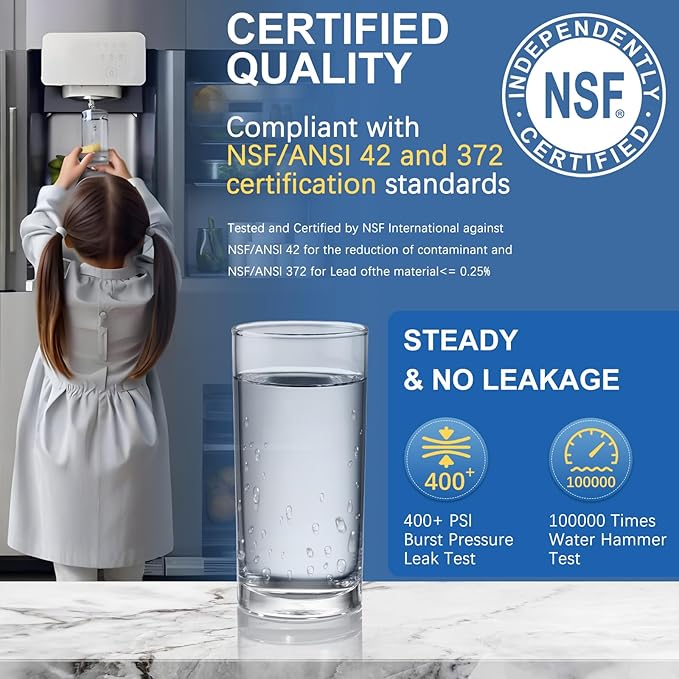 EDRARXD1 Water Filter Compatible with Whirlpool EDRARXD1 Everydrop Filter A (2 Pack)