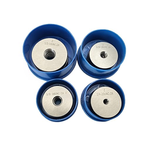 Tools Thread Ring Gauge 1/2-13UNC 6g, for External Thread with NOT GO Side and GO Side，Two Piece