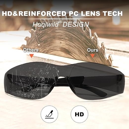 ANSI Z87.1 Safety Glasses Men Women 120 pack(60pack clear safety glasses+60pack safety sunglasses) Scratch & Impact Resistant eye protection glasses for Construction, Outdoor Sports & Work