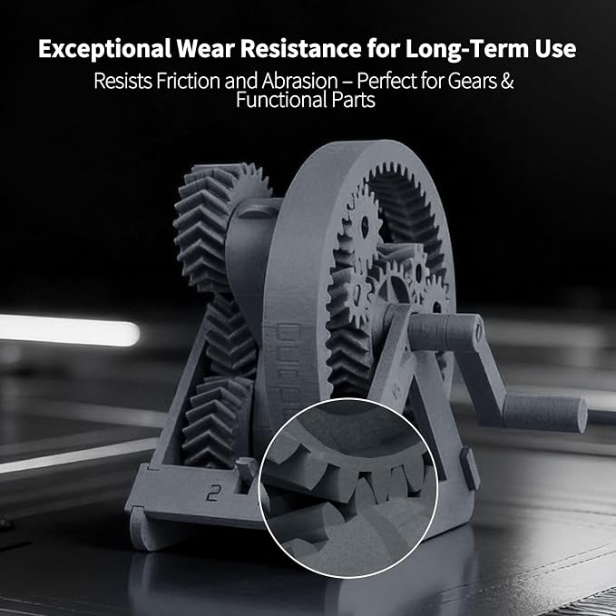 IEMAI Carbon Fiber PETG Filament 1.75mm Matte Gray 1KG, PETG-CF 3D Printer Filament with Dimensional Stability & Low Warpage, High Stiffness, Heat Resistant, Easy Print