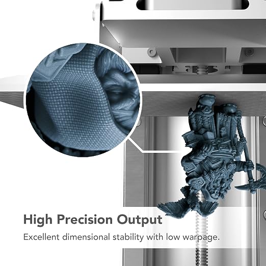 phrozen Aqua Gray 8K 3D Printing Resin, Ultra-High Detail Display Resin for Miniatures, Busts & Models, Optimized for 8K LCD Resin Printers, 405nm, 1KG