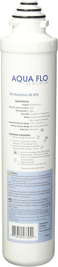 Pura 41407003 Quick Change RO Membrane 50 GPD