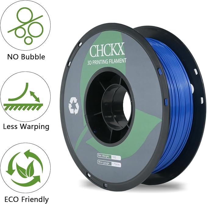 PETG 3D Printer Filament, Dimensional Accuracy +/- 0.03 mm, 1kg Spool(2.2lbs), 1.75 mm Fit for Most 3D Printers, Cherry Blossom Pink