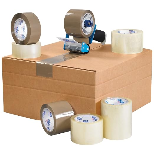 Aviditi MD12126R Multi-Depth Corrugated Cardboard Box 12 1/2" L x 12 1/2" W x 6" H, Kraft, for Shipping, Packing and Moving (Pack of 25)