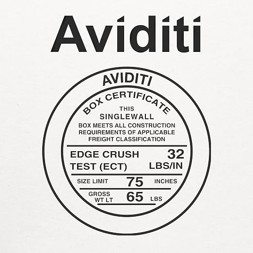 AVIDITI White Shipping Boxes 12"L x 12"W x 10"H (25 Pack) Small Medium Mailing Box for Small Business Packaging, Mailers, Gifts & Storage