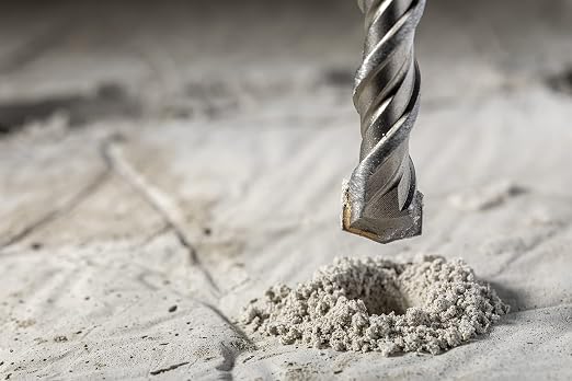 1-1/4 Inch x 12 Inch SDS Plus Rotary Hammer Drill Bit, Carbide Tipped for Brick, Stone, and Concrete Version 2 (1-1/4" x 10" x 12")