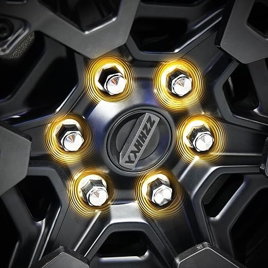 24PCS M14 x 2 One-Piece Factory Style Chrome Lug Nuts Compatible with F-150 2000-2014， Expedition 00-14， Lincoln Navigator 2004-2014