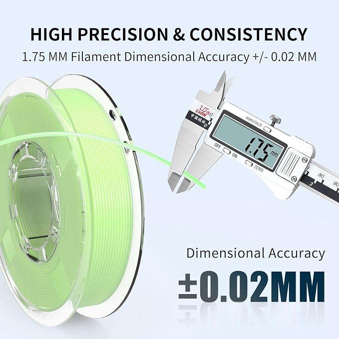 RAMBERY Transparent Multicolor Rainbow Filament, Crystal Rainbow PLA Clear 3D Printer Filament Bundle Gradient Change 1.75mm Fit Most FDM Printer，200gX4 Spools