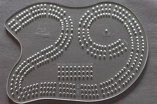 29 Design Cribbage Board Template 3-Track Heavy Duty Acrylic Jig with Drill Bits Router Guide Woodworking Project Kit Card Game DIY