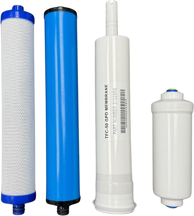 435 R.O. Pre & Post Filters with Membrane Set for TFC-25D , TFC-4, TFC-435 - Compatible Water Filters by IPW Industries Inc