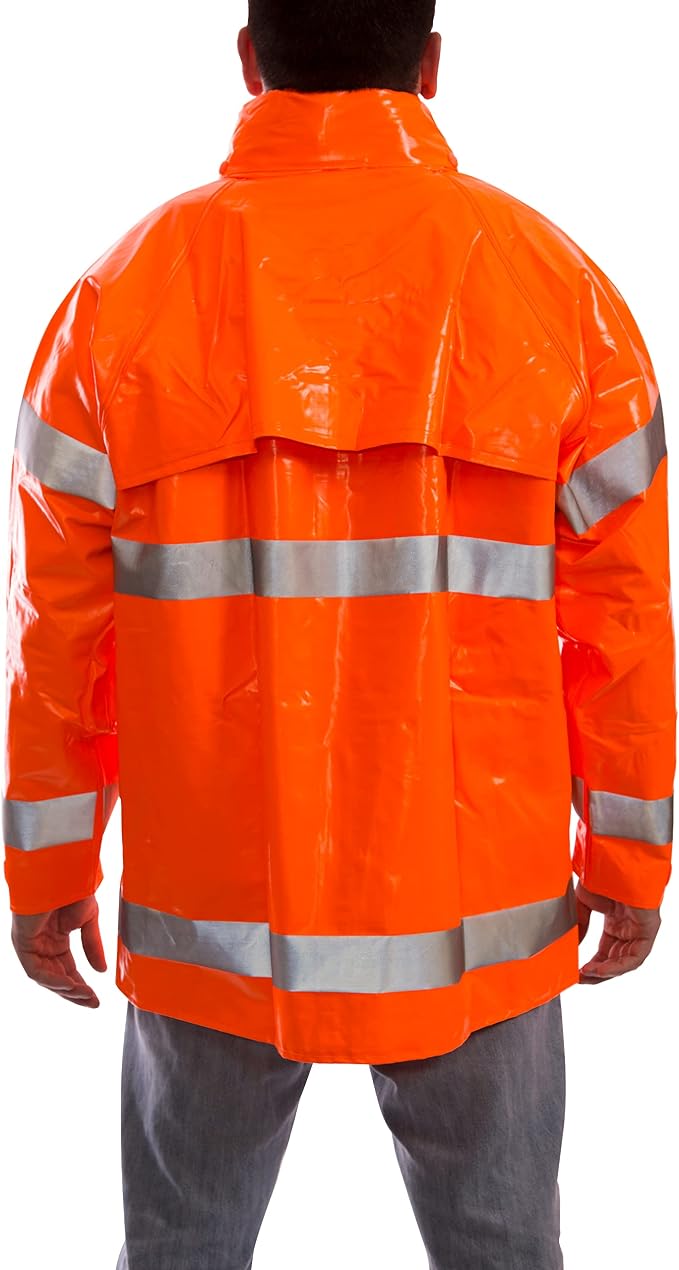 Tingley Standard Comfort-Brite High Visibility Jacket with Attached Hood