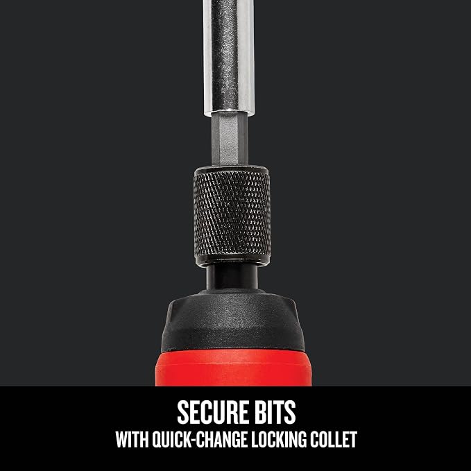 CRAFTSMAN 4V Electric Screwdriver Set, 300 RPM, Micro-USB Charging Port, 3-Stage Battery Charge Indicator (CMHT66718B20)