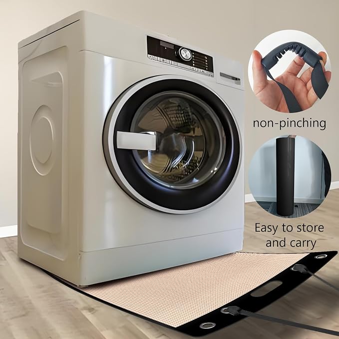 Oversized Large Appliance Slider with Pull Strap,Furniture Moving Slides for Floor Protection Premium Moving Mat for Tile Carpet and Hardwood Floor