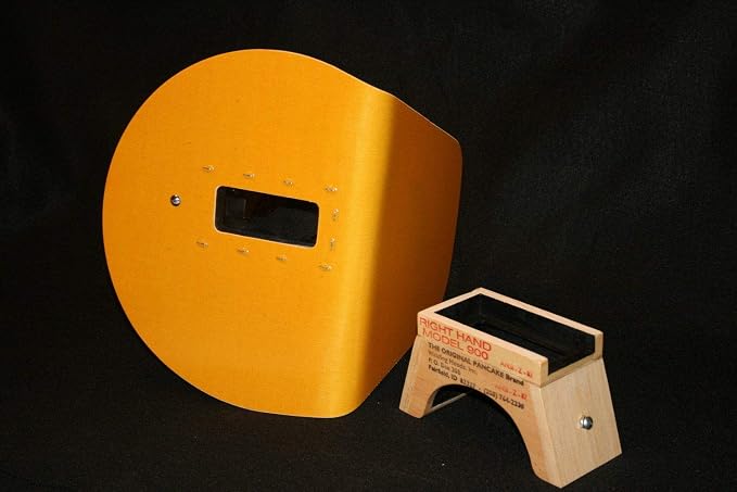 The Original Pancake Welding Hood Helmet w/Strap - Right Handed