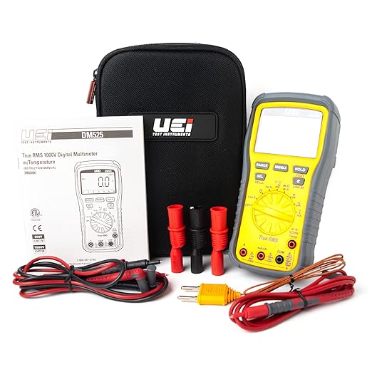 UEi Test Instruments DM525 Wireless Digital Multimeter w/Power Factor Low Z