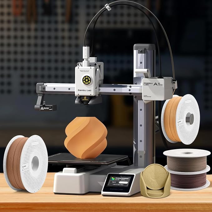 Bamboo Original PLA Wood Filament (Rosewood 13204)