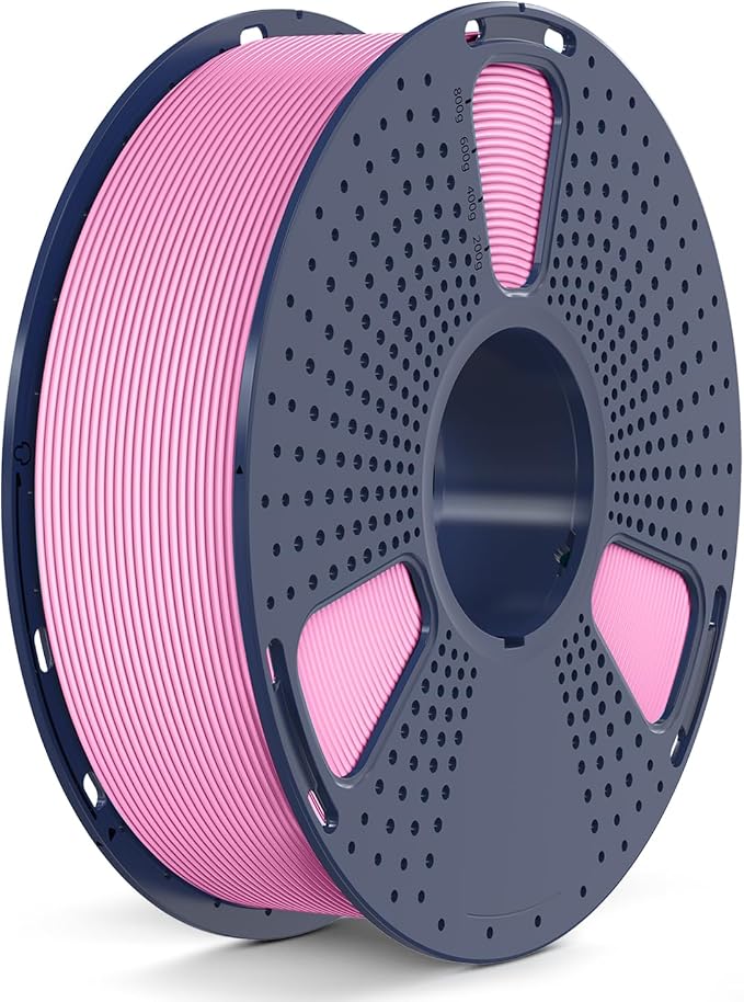 SUNLU High Speed PETG 3D Filament 1.75mm, 30mm/s - 600mm/s Print Range, High Flow Speedy 3D Printer Filament, Fit Most FDM Printers, Dimensional Accuracy +/- 0.02mm, 1kg Spool, (Pink)