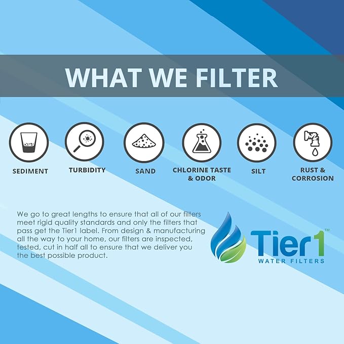 Tier1 Replacement for C-COMPLETE AP Easy Complete Undersink Water Filter 2 Pack